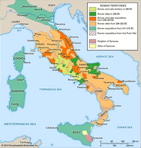 Ancient Roman Republic Map