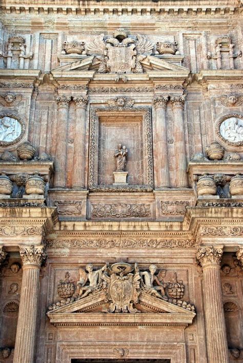 Almeria Cathedral Detail, Spain. Stock Photo - Image of sculpture ...