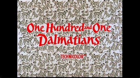 101 Dalmatians (1961) - DVD Movie Menus