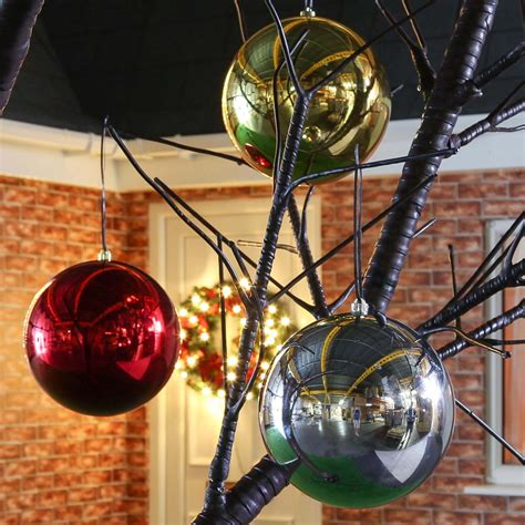 Large Outdoor Christmas Baubles | The Cake Boutique