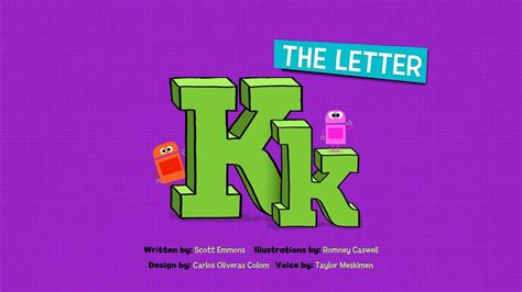 The Letter K (Read-Along) | StoryBots - YouTube