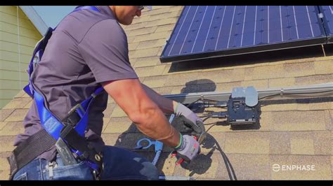 Enphase IQ 6+ Microinverter Installation - DIY Solar - YouTube