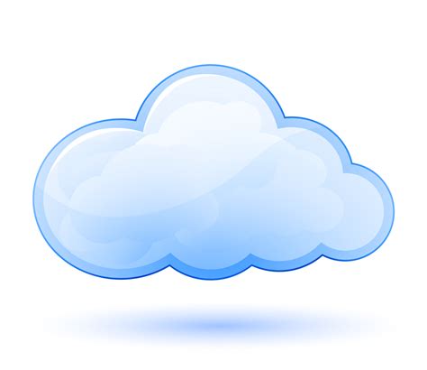 3d cloud icon png - Clip Art Library