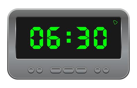 digital clock vector icon 2163153 Vector Art at Vecteezy