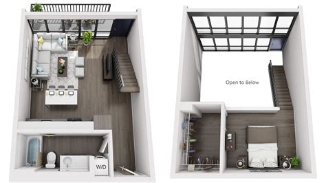 Standard 3D Floor Plans #interiordesignideas # ...