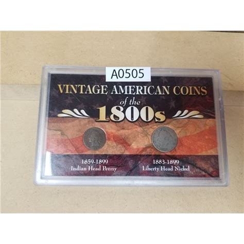 Vintage American Coins of the 1800s (A0505)