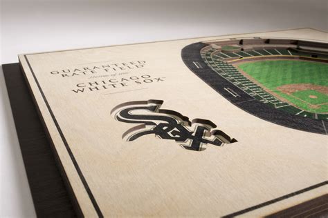 Chicago White Sox 3D Wood Stadium Replica (5 Layer) — 3D WOOD MAPS ...