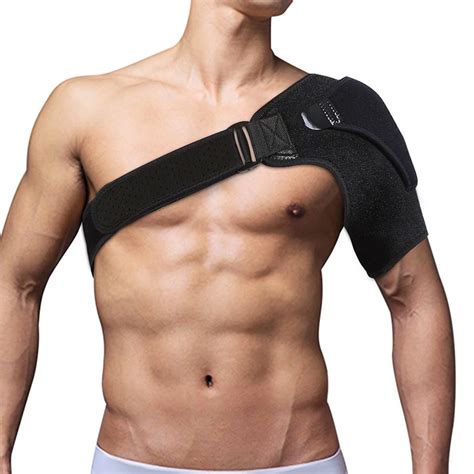 Aptoco Shoulder Bandage Protector Brace Joint Pain Injury Shoulder ...