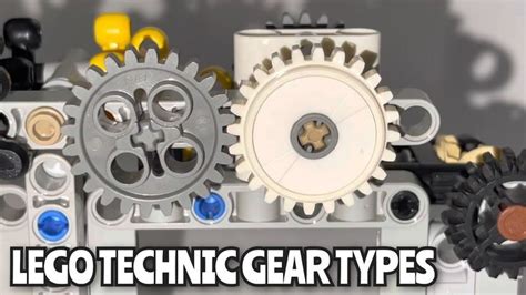 lego tech gear types and their uses