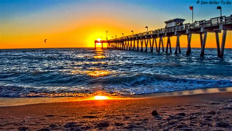 Photo of the Day – Sunset from Sharky’s on the Pier, Venice, Florida ...