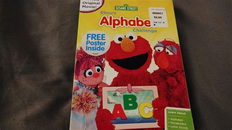 SESAME STREET - Elmo's Alphabet Challenge DVD Overview! - YouTube