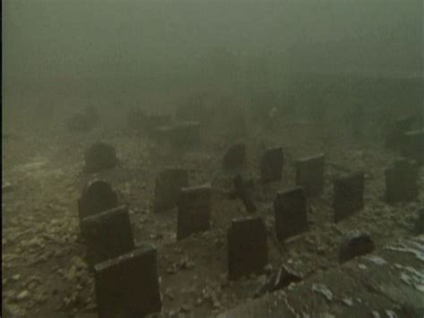 Underwater graveyard Capel Celyn Wales #abandoned #underwater # ...