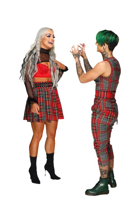 Liv Morgan And Ruby Riott Png Render 2020 by LunaticWolfDA on DeviantArt