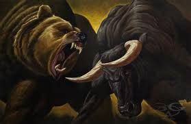 forex arts | Bear vs bull, Bull art, Bulls wallpaper