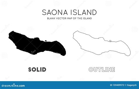 Saona Island map. stock vector. Illustration of adventure - 159409972