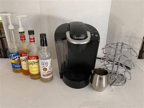 Lot # 72- Keurig Coffee Maker, Accessories, Syrups. - Puget Sound ...