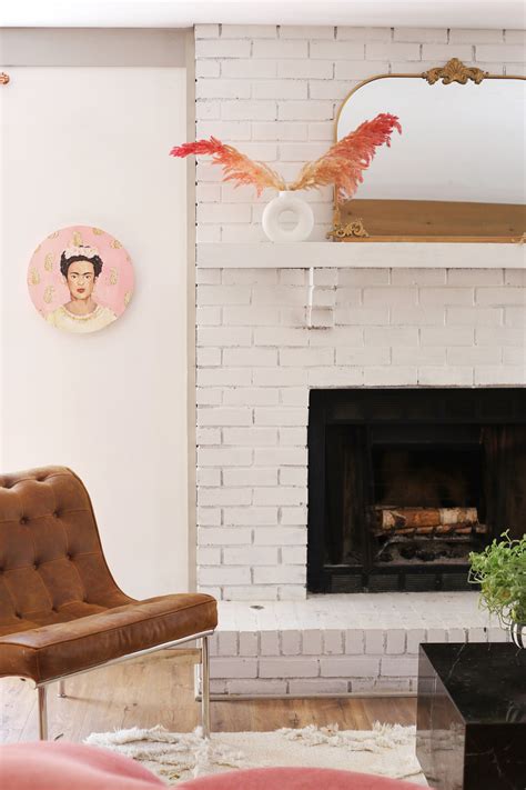 Brick Corner Fireplace