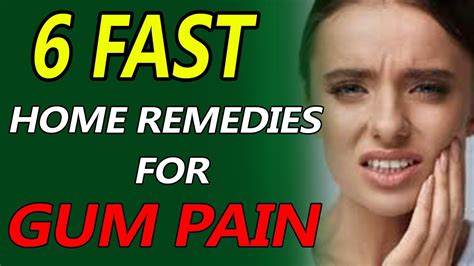 6 Fast Home Remedies For Swollen Gums Around Tooth - YouTube