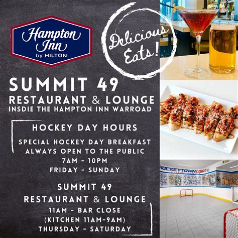 Summit 49 Restaurant & Lounge inside... - Hampton Inn Warroad