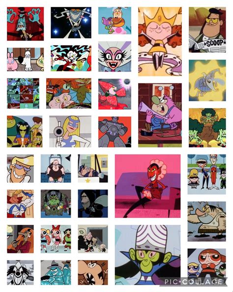 The Classic Powerpuff Girls Villains Collage by nakuuro on DeviantArt