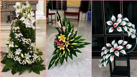 Beautiful and modern flower arrangement ideas - YouTube