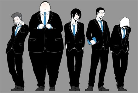 1280x1024 resolution | black haied animated male characters, Kangoku ...