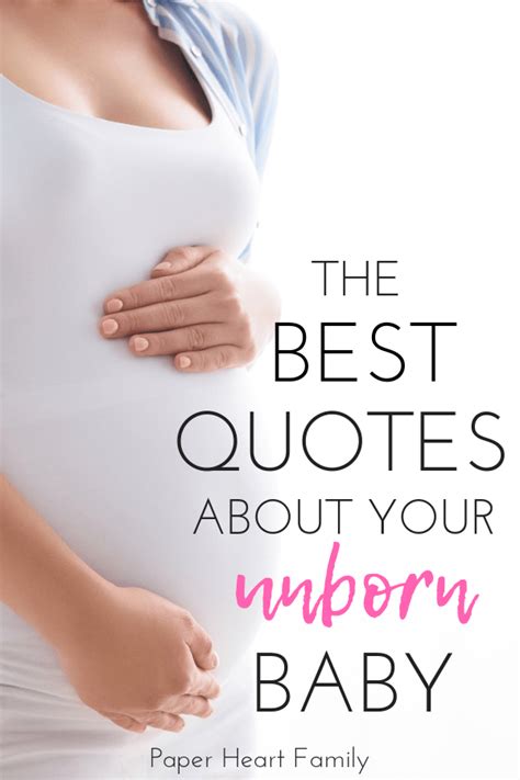 46 Unborn Baby Quotes For Pregnancy