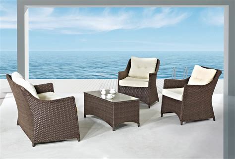 Home Furniture Modern Outdoor Rattan/Wicker Sofa Leisure Garden ...