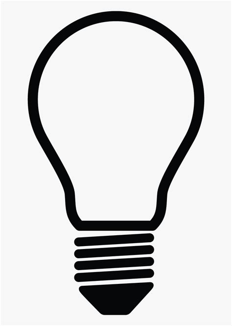 Transparent Lightbulb Clipart - Light Bulb Clip Art Png, Png Download ...