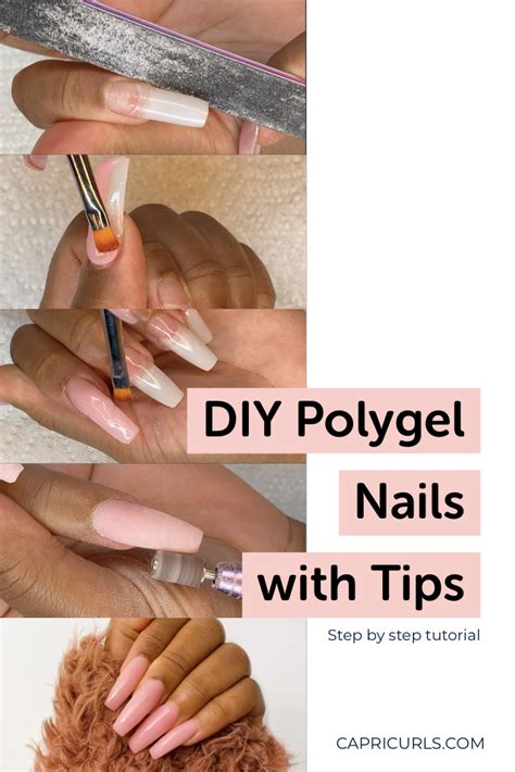 Click to see the process! in 2020 | Polygel nails, Nails, Nail kit