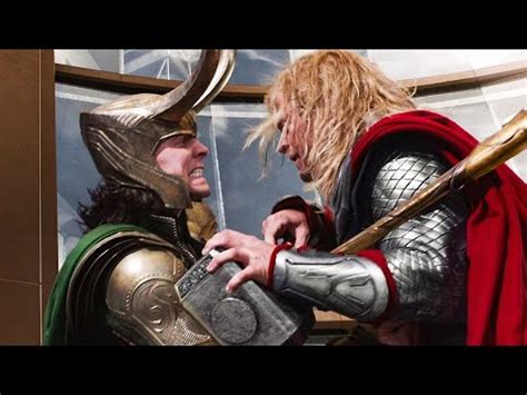 Thor vs Loki - Fight Scene - The Avengers | Movie CLIP HD - YouTube