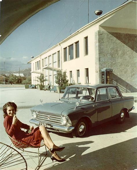 Advertising of Soviet cars in the 1960s-1970s · Russia Travel Blog