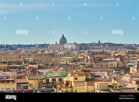 Rome skyline in Italy Stock Photo - Alamy