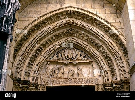 Tympanum, Notre-Dame Cathedral, French Gothic architecture, Gothic ...