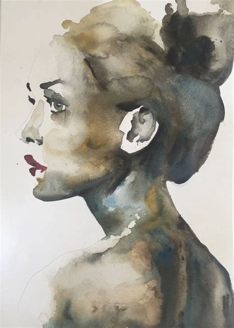 Be Inspired: 11.19.17 | Portrait art, Portrait painting, Watercolor ...