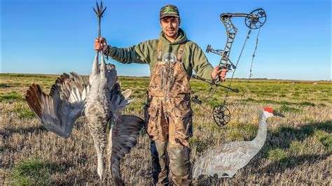 Sandhill Crane Hunting Minnesota (CATCH CLEAN COOK) - YouTube