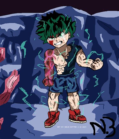 Pixilart - Deku vs. muscular by Ninjabutter