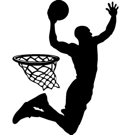 Michael Jordan Dunk Silhouette at GetDrawings | Free download