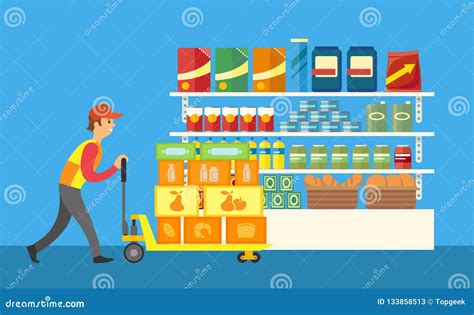 Working Merchandiser Stock Illustrations – 13 Working Merchandiser ...