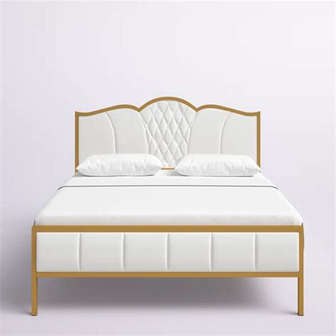 Divan Bed: Corringham Platform Bed Frame with Design Headboard – GKW Retail