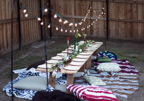 Party Seating Ideas - DIY