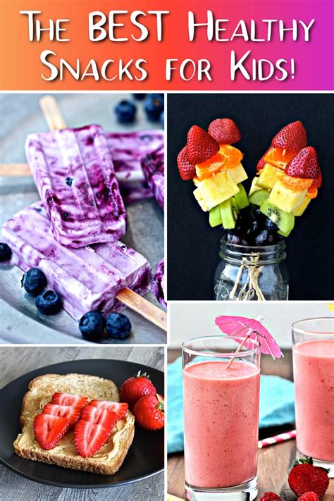 The Best Healthy Snacks for Kids | Blog Hồng