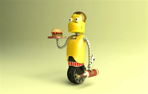 Robot Waiter on Behance