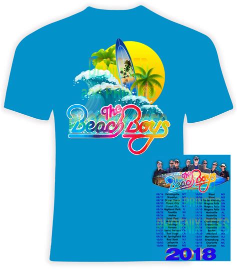 Beach Boys 2018 Concert Tour tshirt - Phoenix Tees