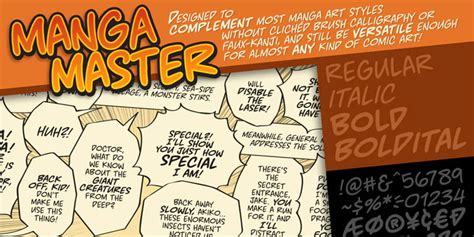 23 Comic Book and Manga Fonts To Inspire Your Next Project