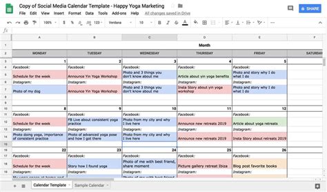 How to create a social media calendar for your brand