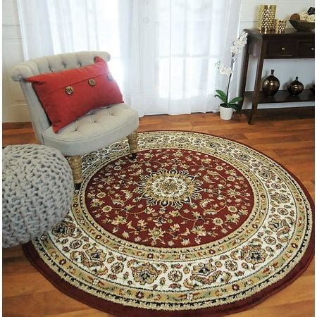 Round Rugs 6ft Clearance Red - Walmart.com