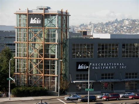 Climbing photo of REI - Seattle Flagship Store | Rei seattle, Seattle ...