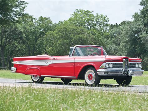 1959 Edsel Corsair Convertible | Edsel, Convertible, Car manufacturers