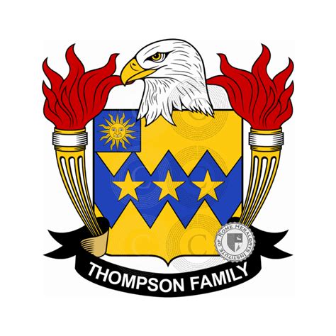 Thompson family heraldry genealogy Coat of arms Thompson